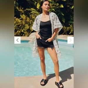 By Anthropologie Fringe Cover Up